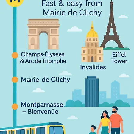 Urban Serenity - Spacieux F4 Proche Paris Апартаменты *